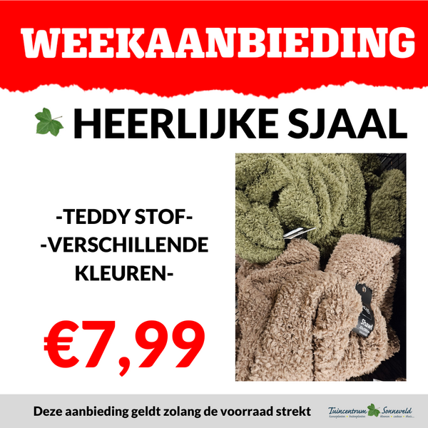 HEERLIJKE SJAAL €7,99