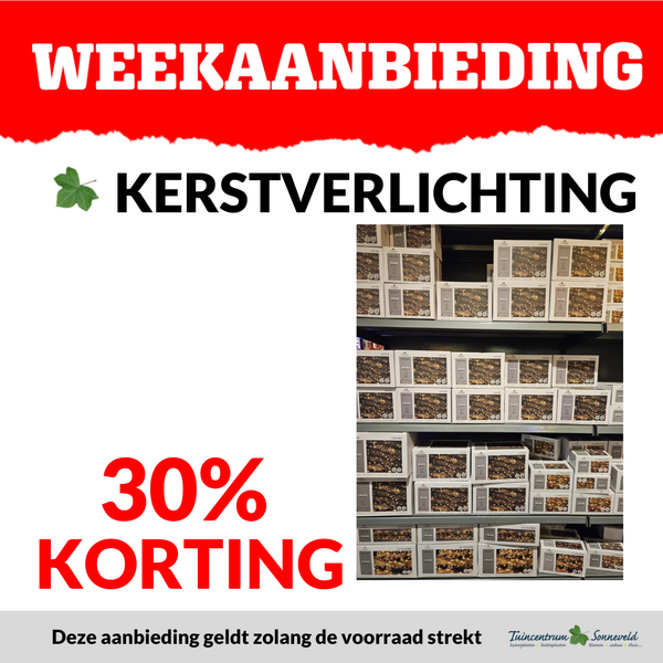 VERLICHTING 30% KORTING